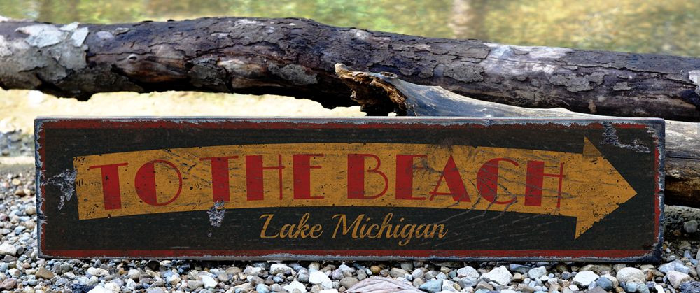 Custom Lake House or Cabin Sign – Rustic Hand Made Vintage Wooden