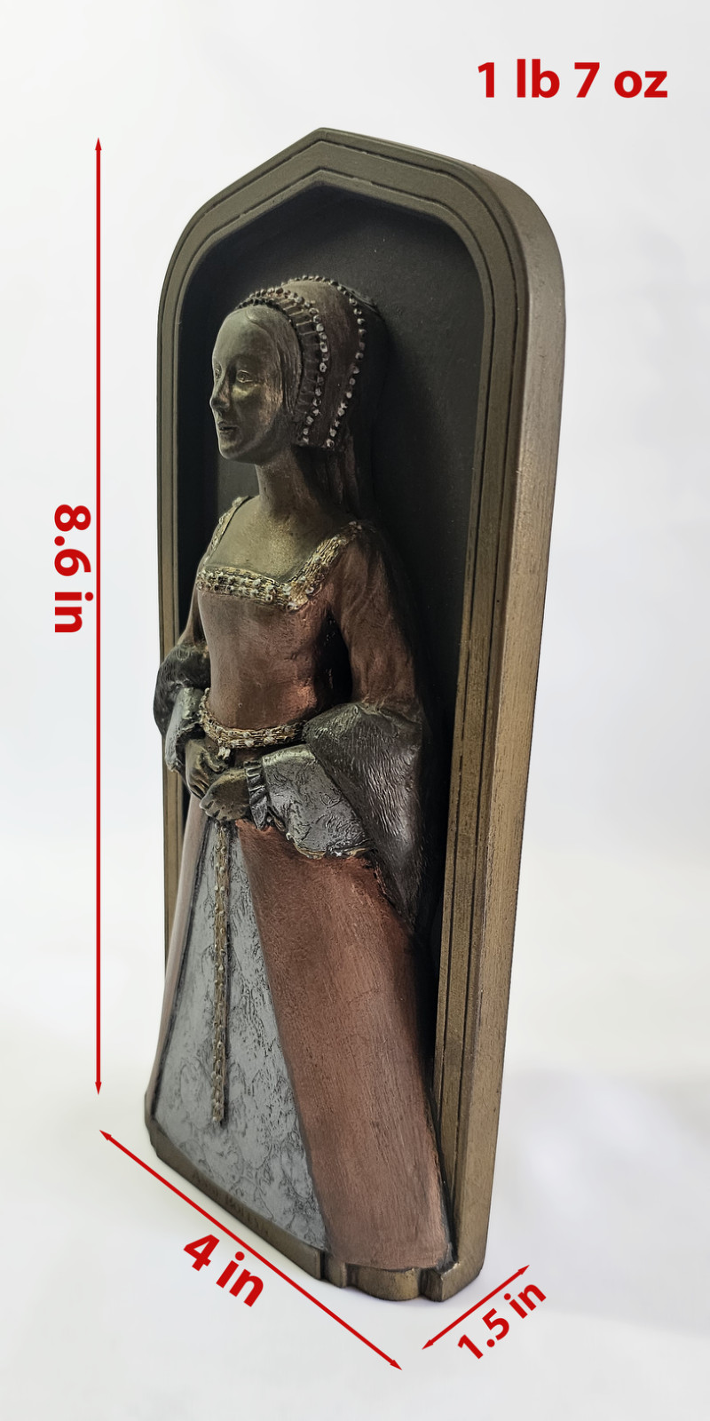 Vintage Marcus Replicas “Anne Boleyn” Wall Plaque – Handmade in England