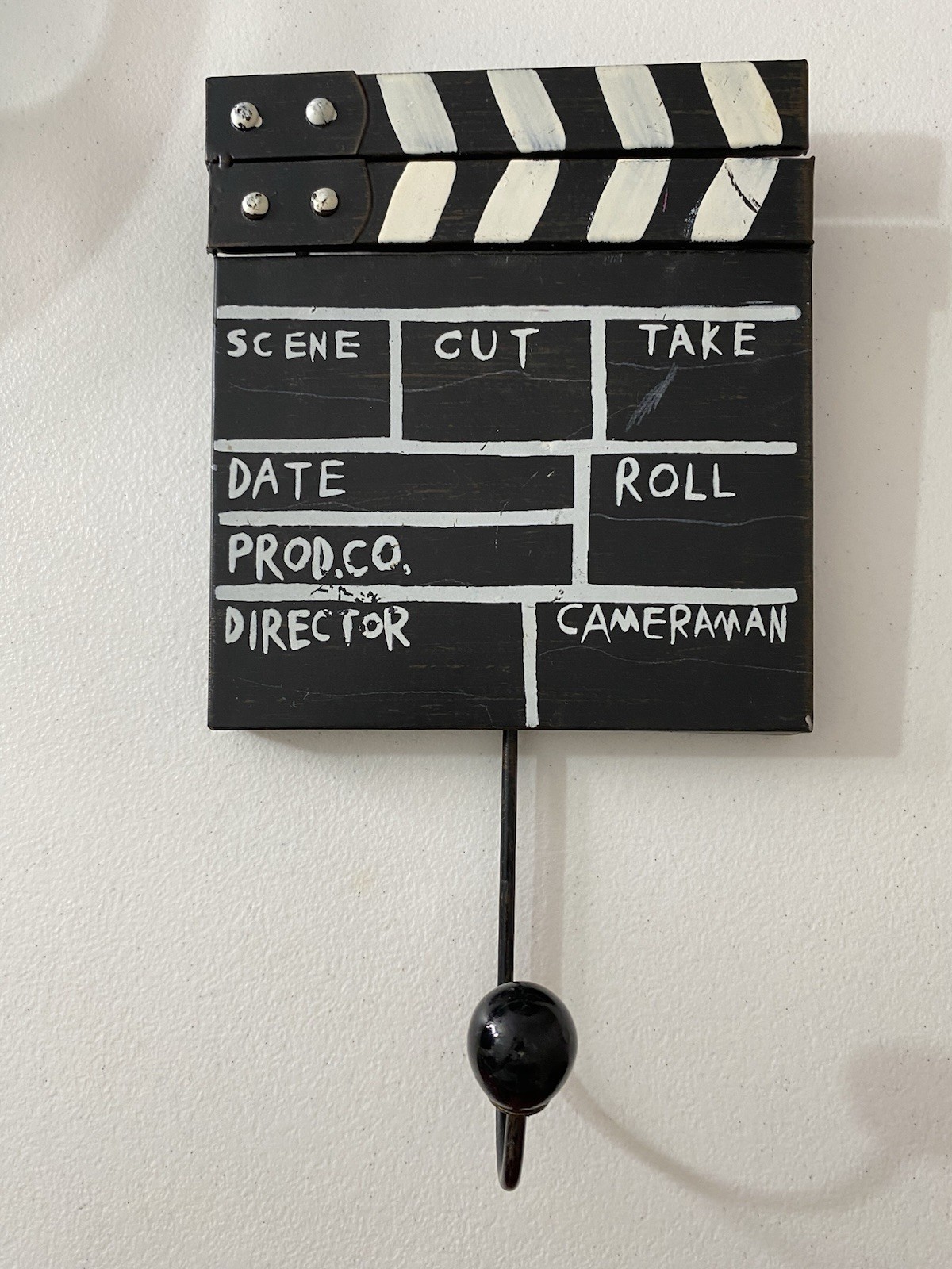 Home Theater Cinema Wall Decor Lot Popcorn Sign Film Reel Clapboard Movie