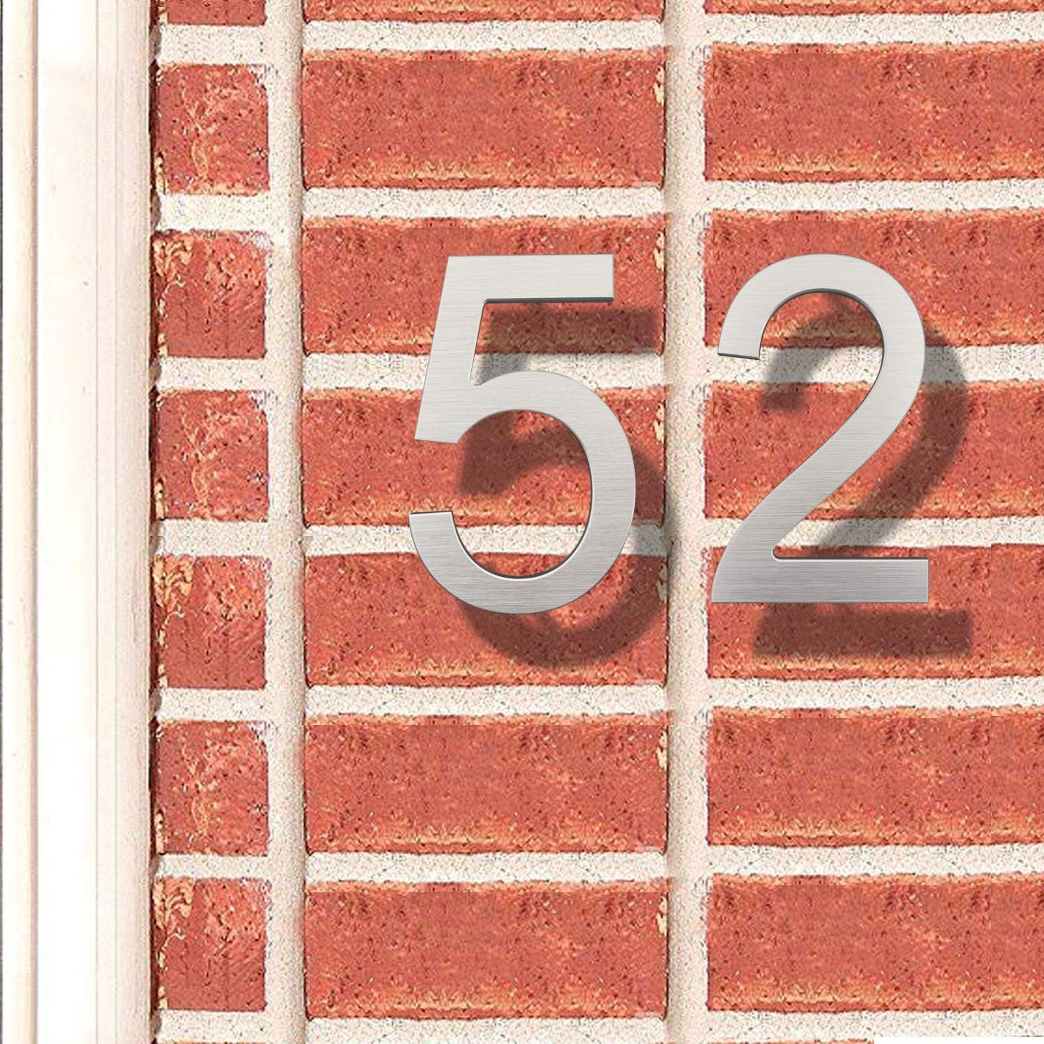 BetLight 8 Inch Modern House Numbers- Premium Aluminum Floating Home Address …