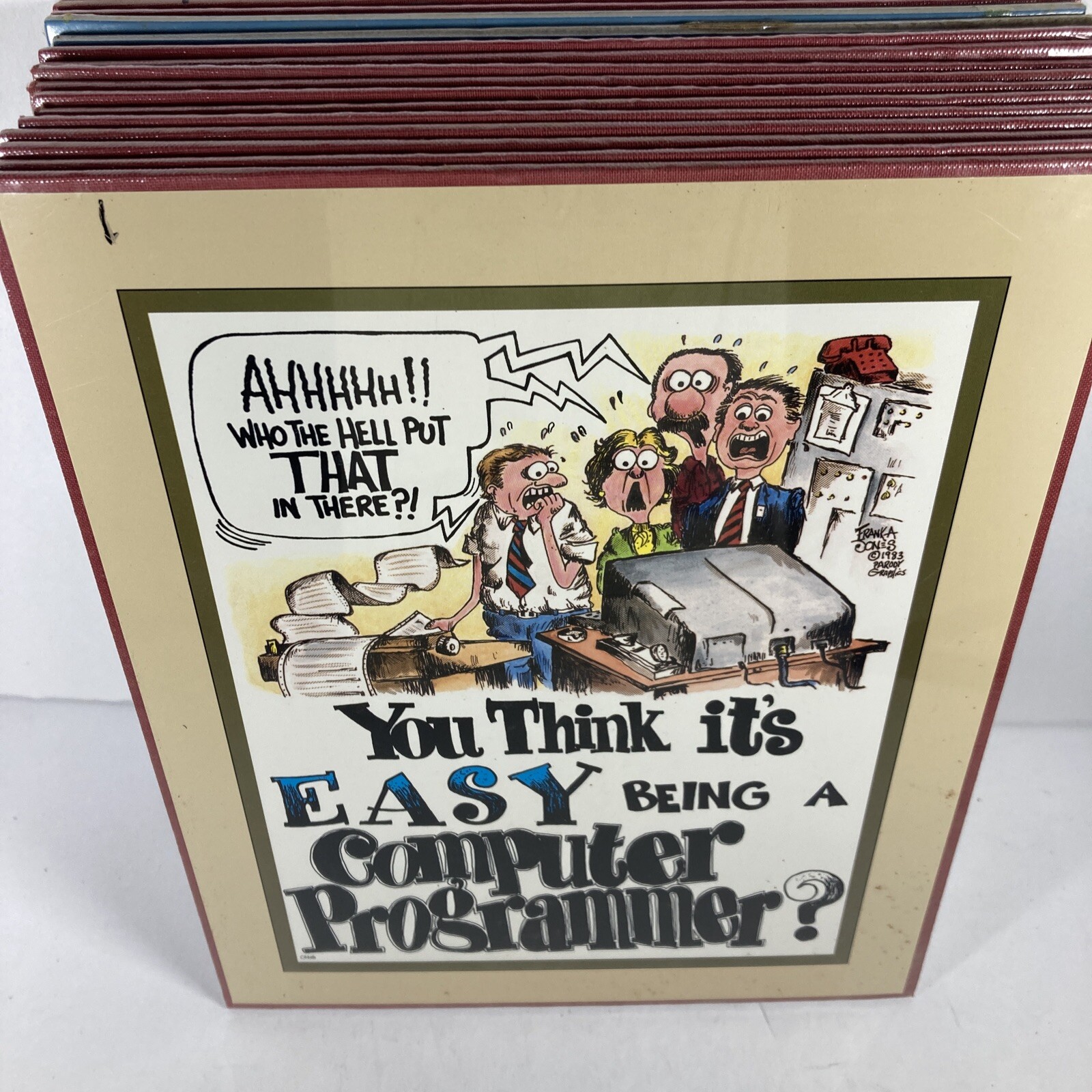 Frank A. Jones Parody Print Lot Of 17 (duplicates In Lot)