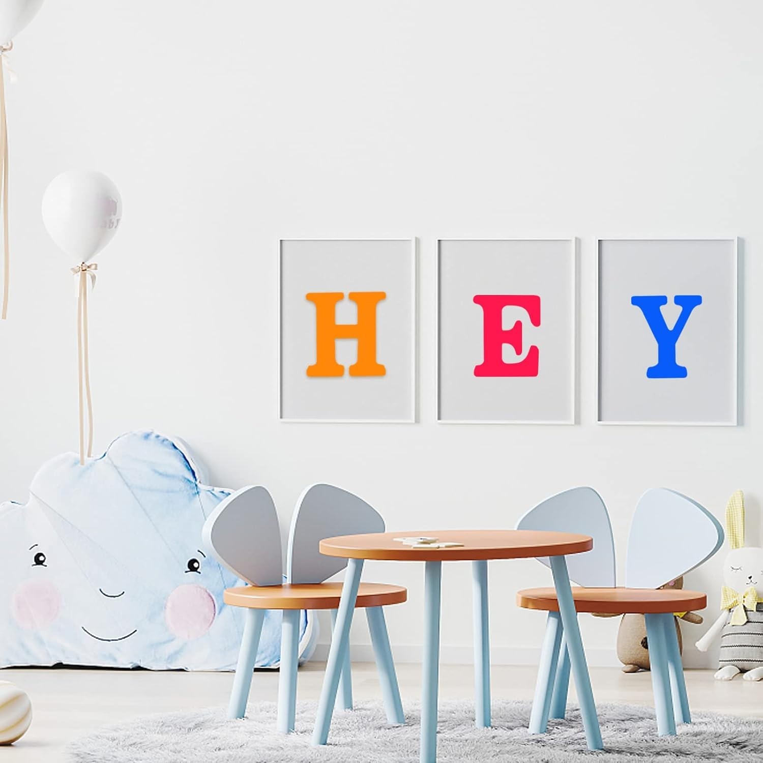 MDF Letter H 4in Unfinished Display Paintable Personalize Home Decor