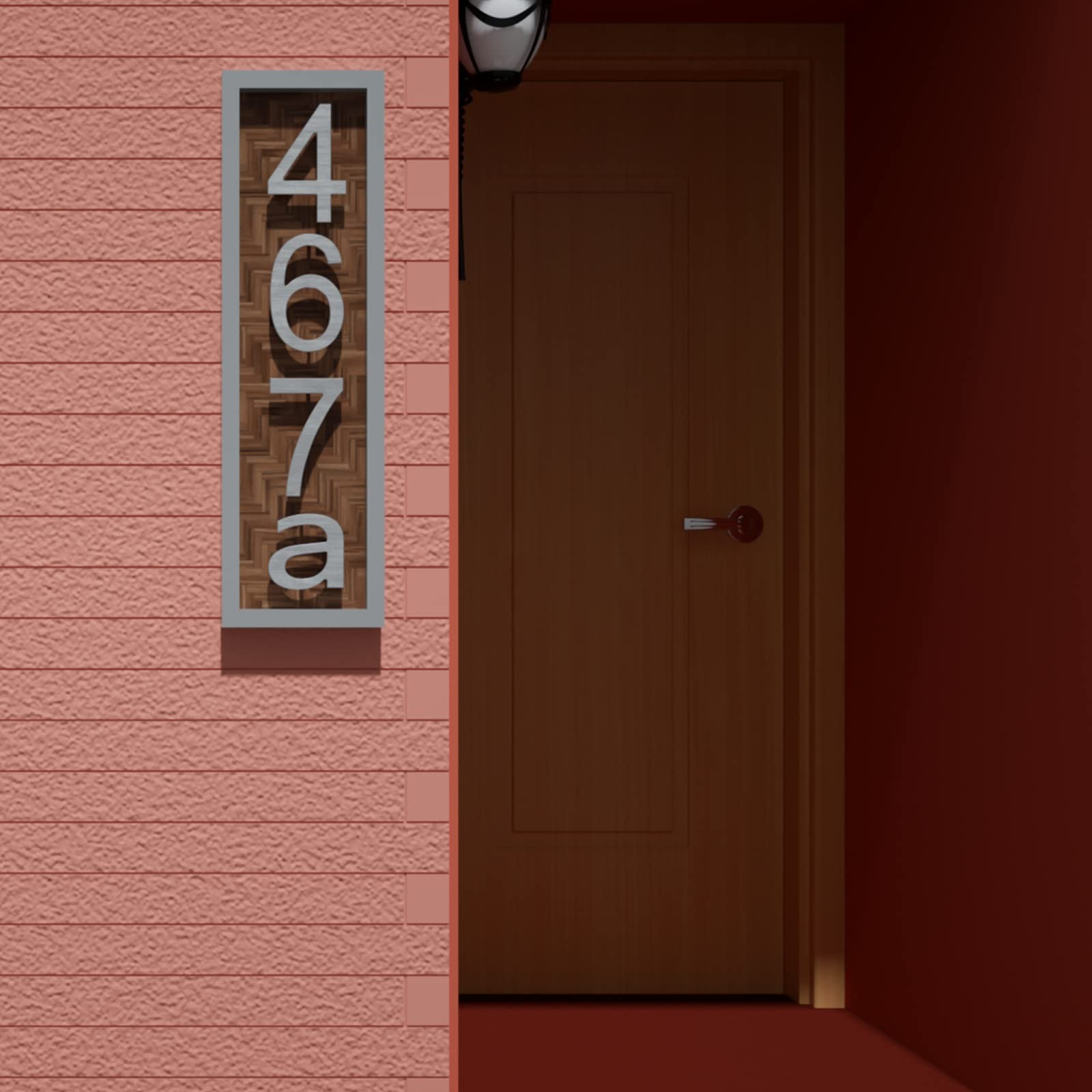BetLight 8 Inch Modern House Numbers- Premium Aluminum Floating Home Address …