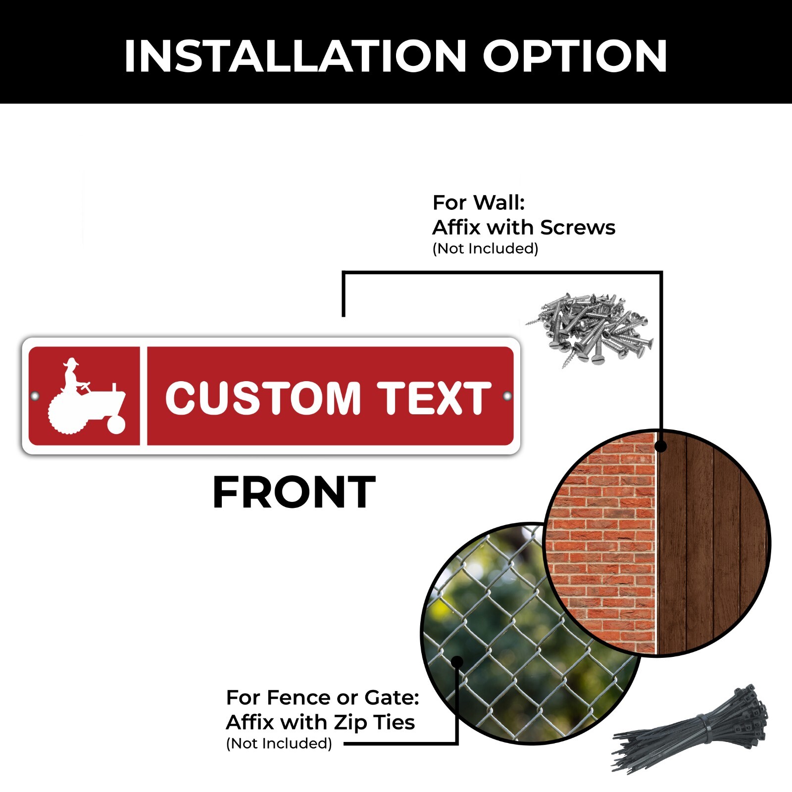 Custom Street Sign – Personalized Aluminum Sign – Custom Metal Sign Address Sign