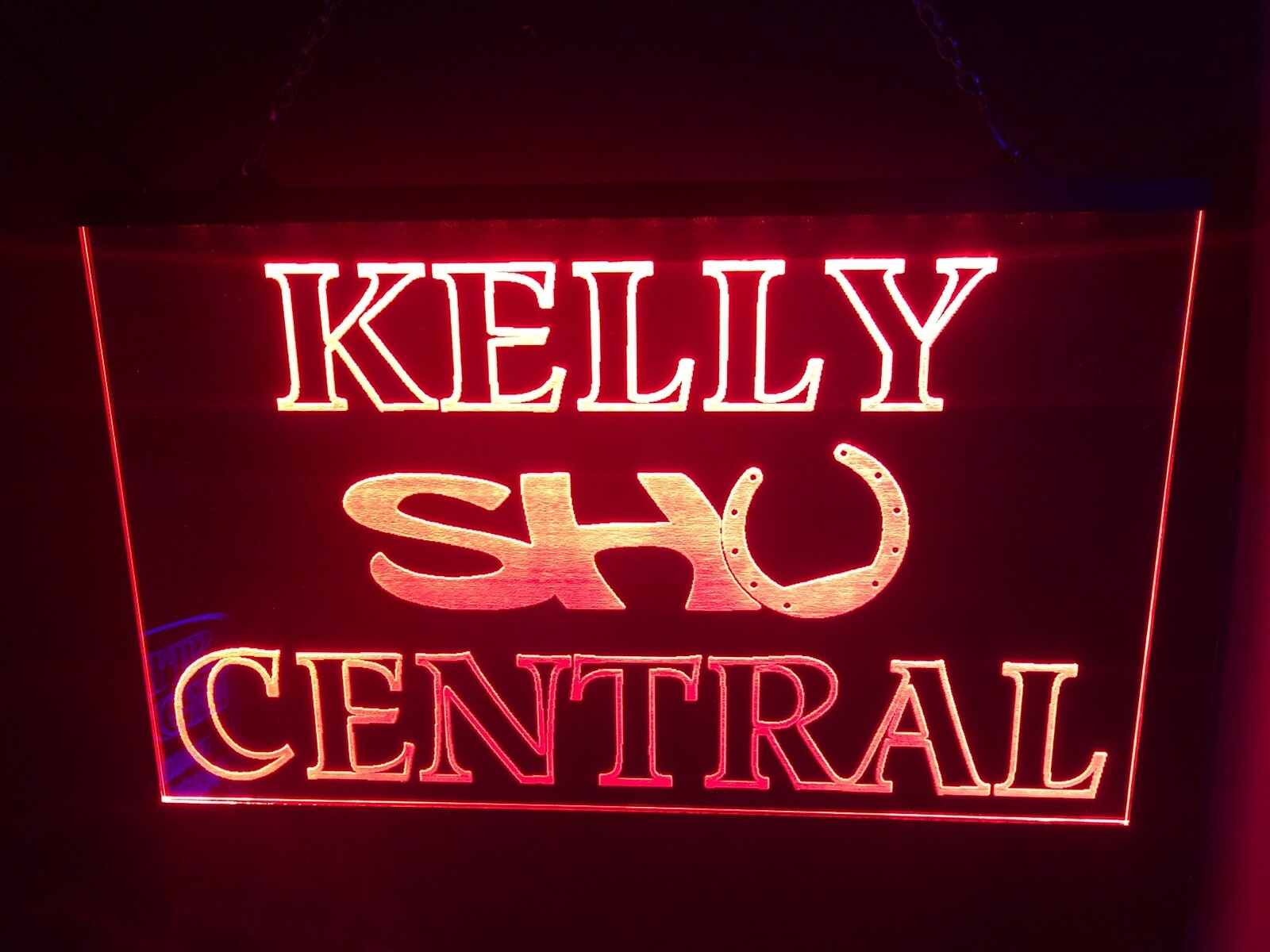Led Light Sign Medium 8×12” Personalized Full Custom Business Game Room Garage