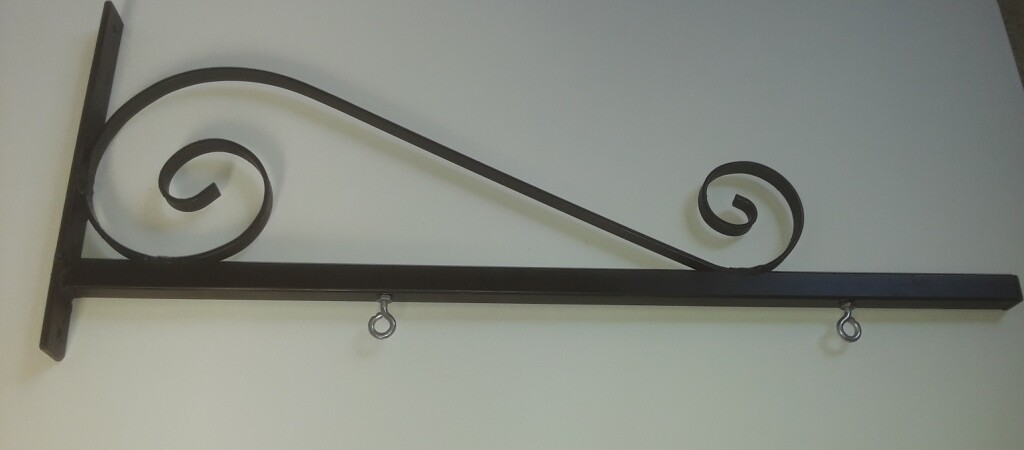 Metal Sign Hanger Bracket 24″ Display Holder for Home, Yard or Business