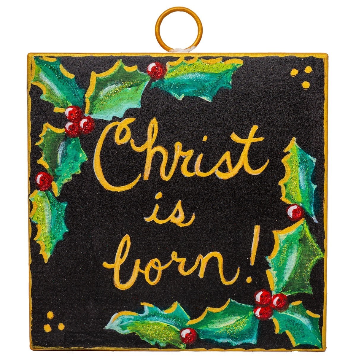 The Round Top Collection Mini Gallery Christ is Born 6x6x1