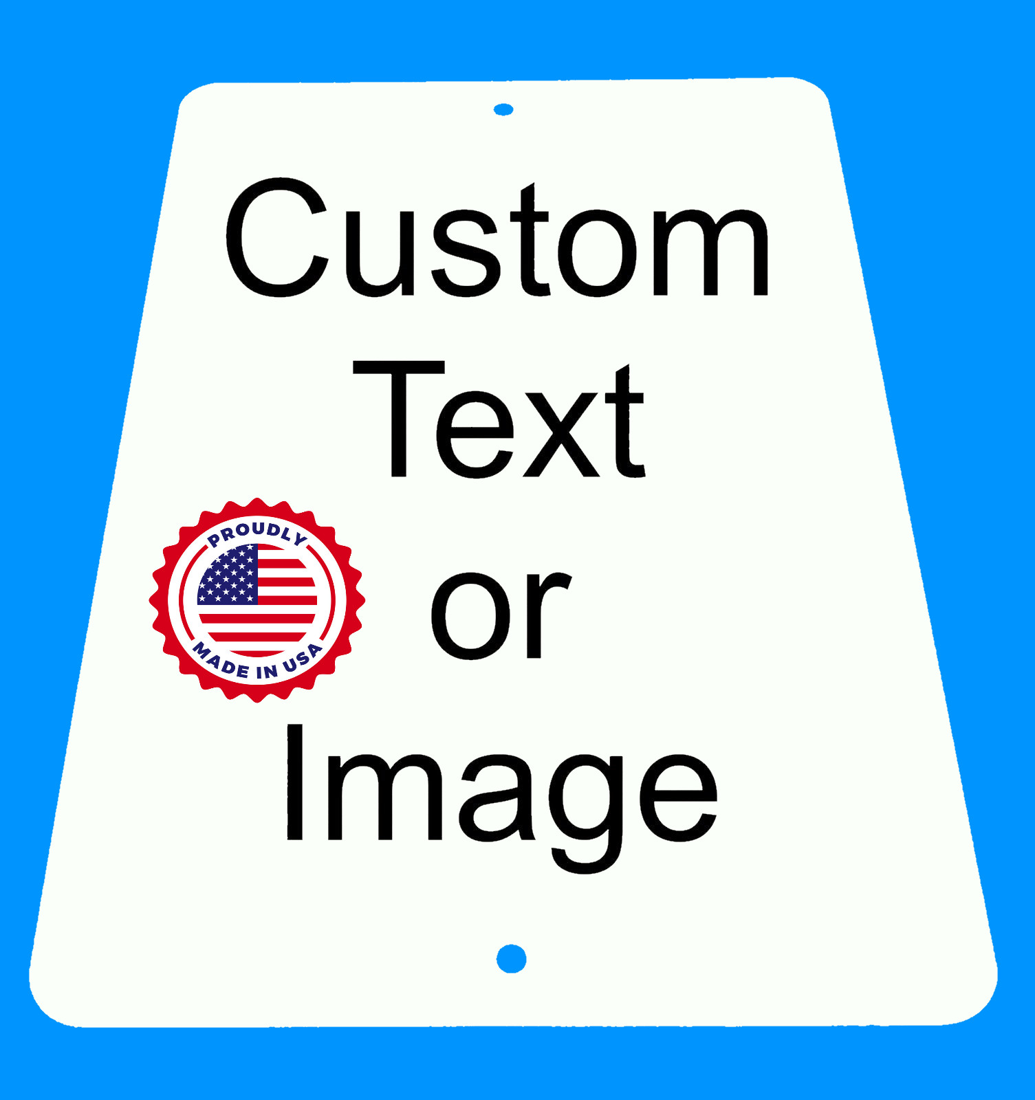 8″ x 12″ Aluminum Metal Sign Customize with Your Own ADULT Photos Modeling