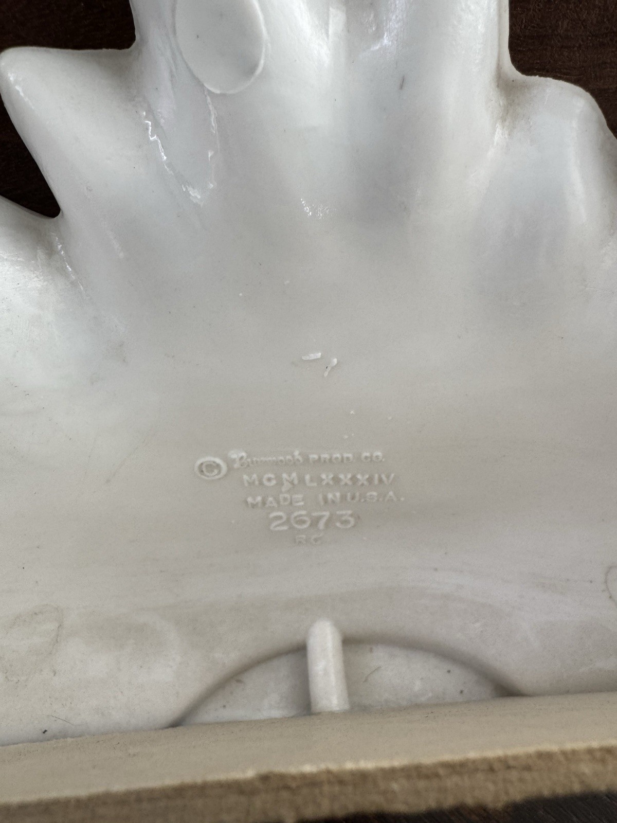 Vintage Burwood Hobnail Wall Decor Set White Basket Vase Plaque Cottagecore MCM