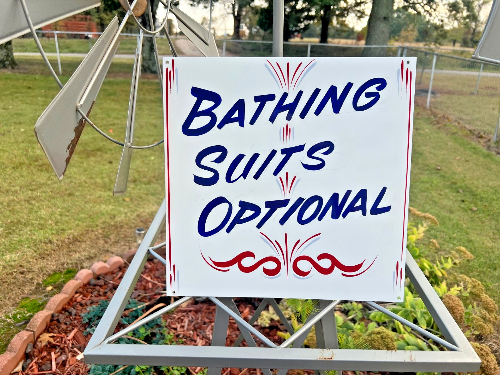 OOAK Hand Painted Lettered Old School Bathing Suits Optionl SIGN Pool Lake Decor