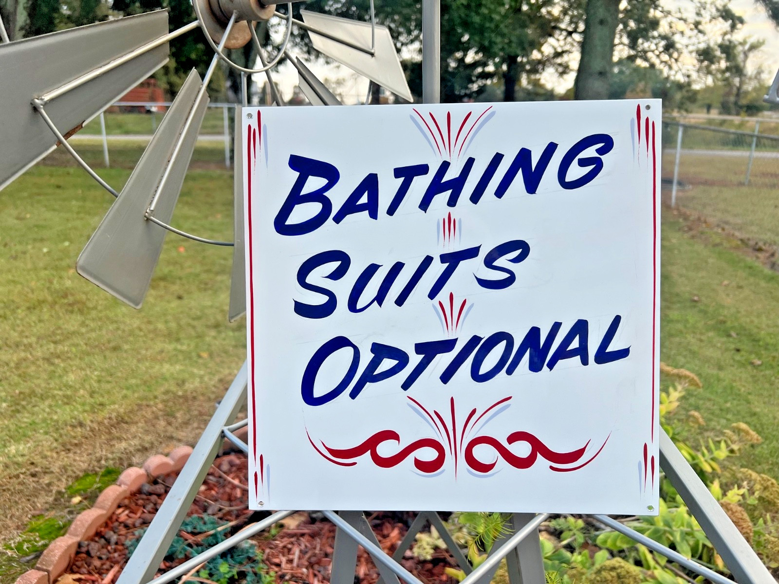 OOAK Hand Painted Lettered Old School Bathing Suits Optionl SIGN Pool Lake Decor